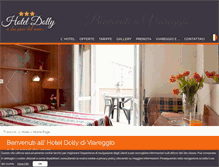 Tablet Screenshot of hoteldolly.it